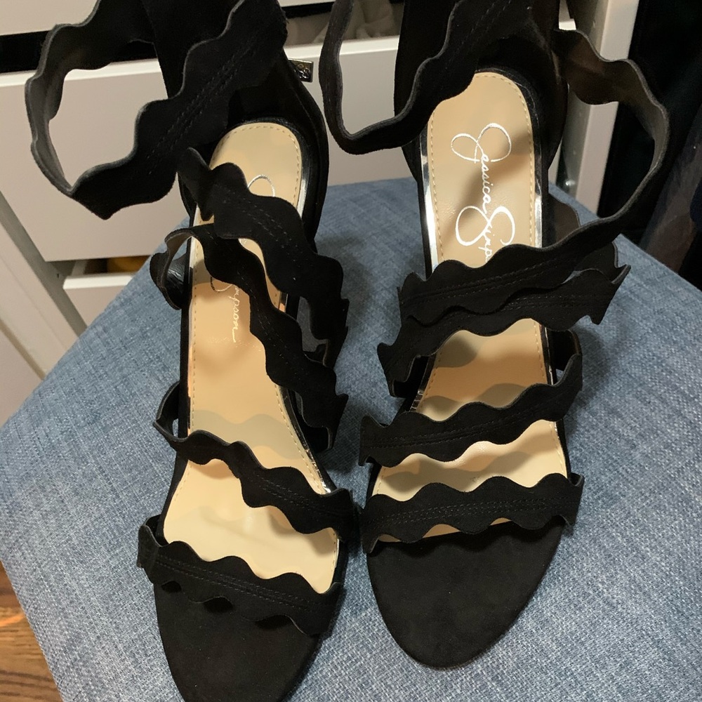 Jessica Simpson black sandals - NEW CAVEENA SANDAL